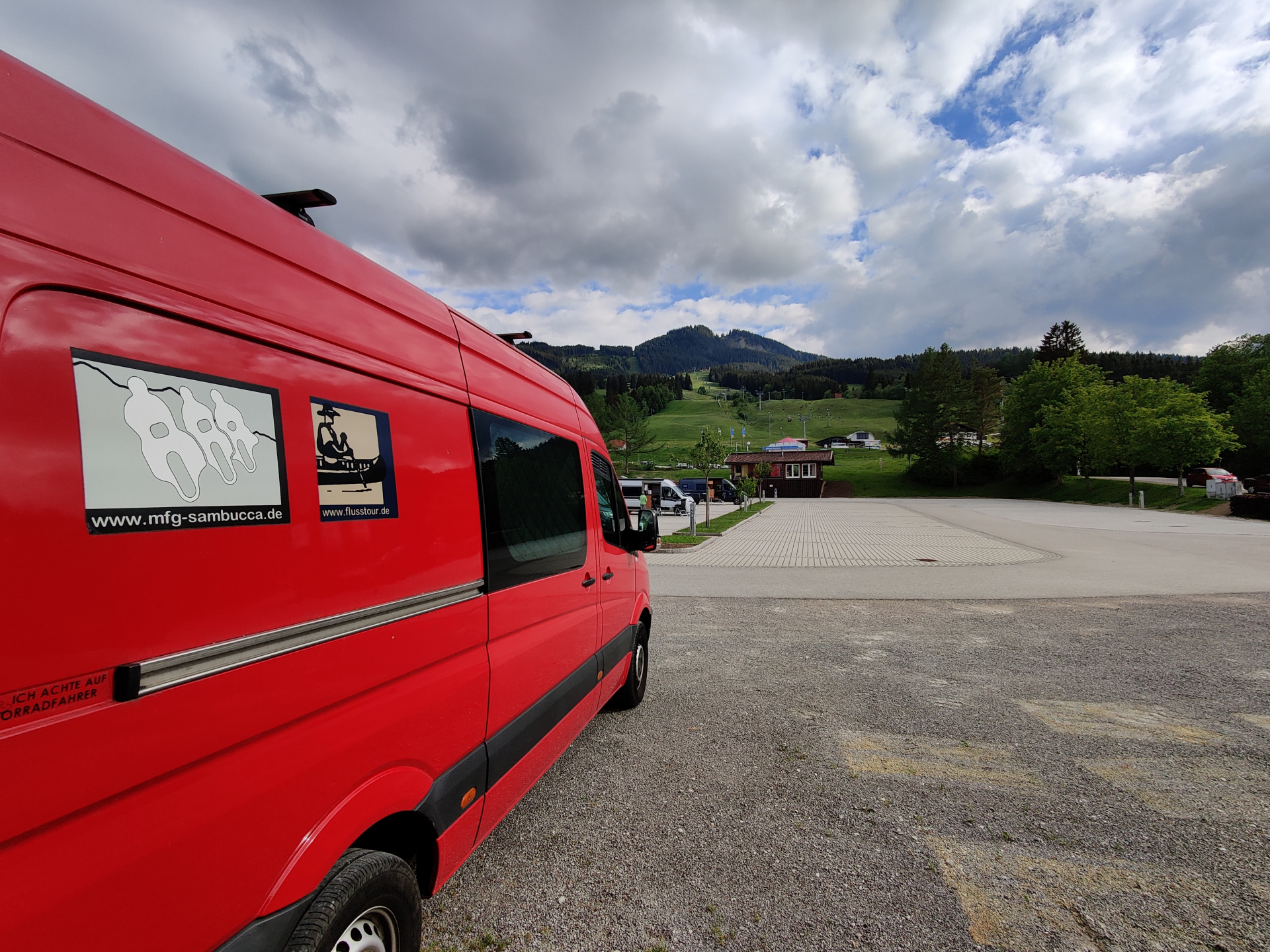 Sprinter statt Motorräder