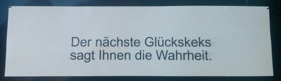 Nachtrag: Abendessen in Norderstedt 